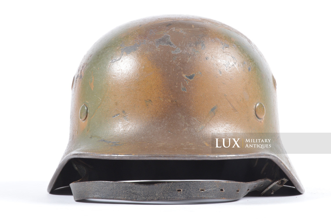M40 Heer three tone spray camouflage helmet, « Normandy » - photo 8