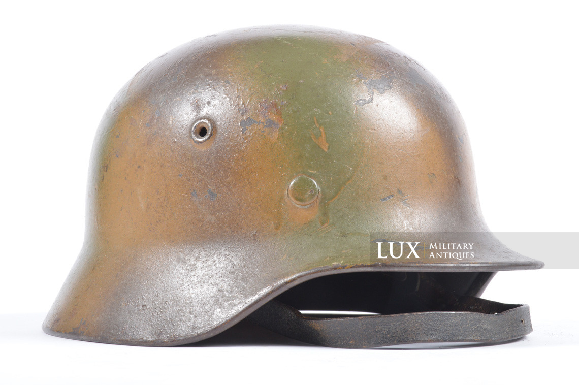 M40 Heer three tone spray camouflage helmet, « Normandy » - photo 9