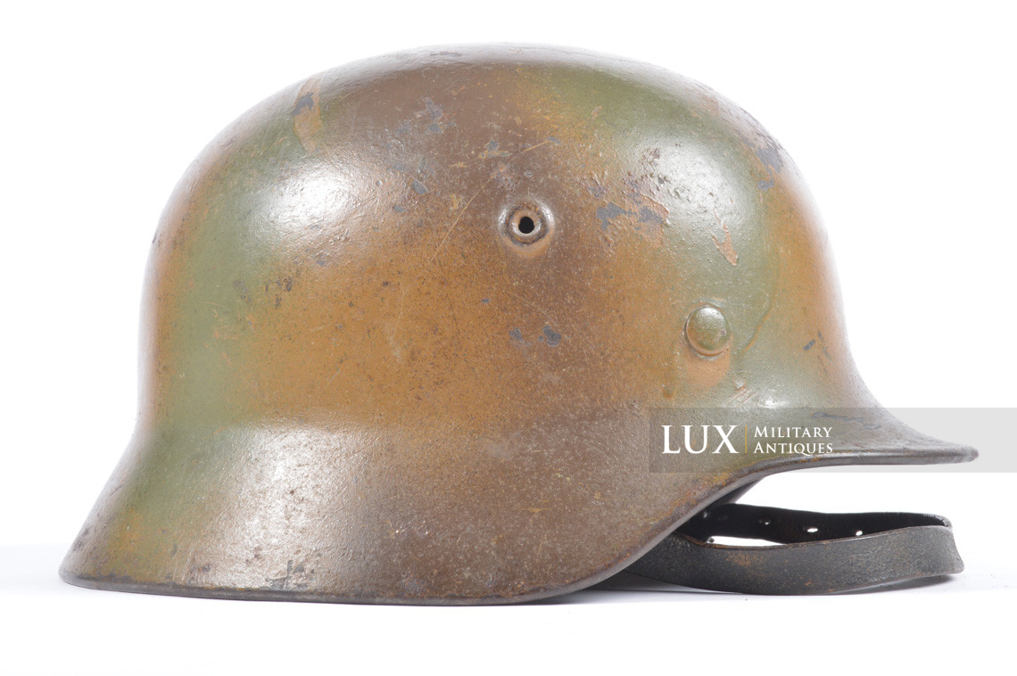M40 Heer three tone spray camouflage helmet, « Normandy » - photo 10