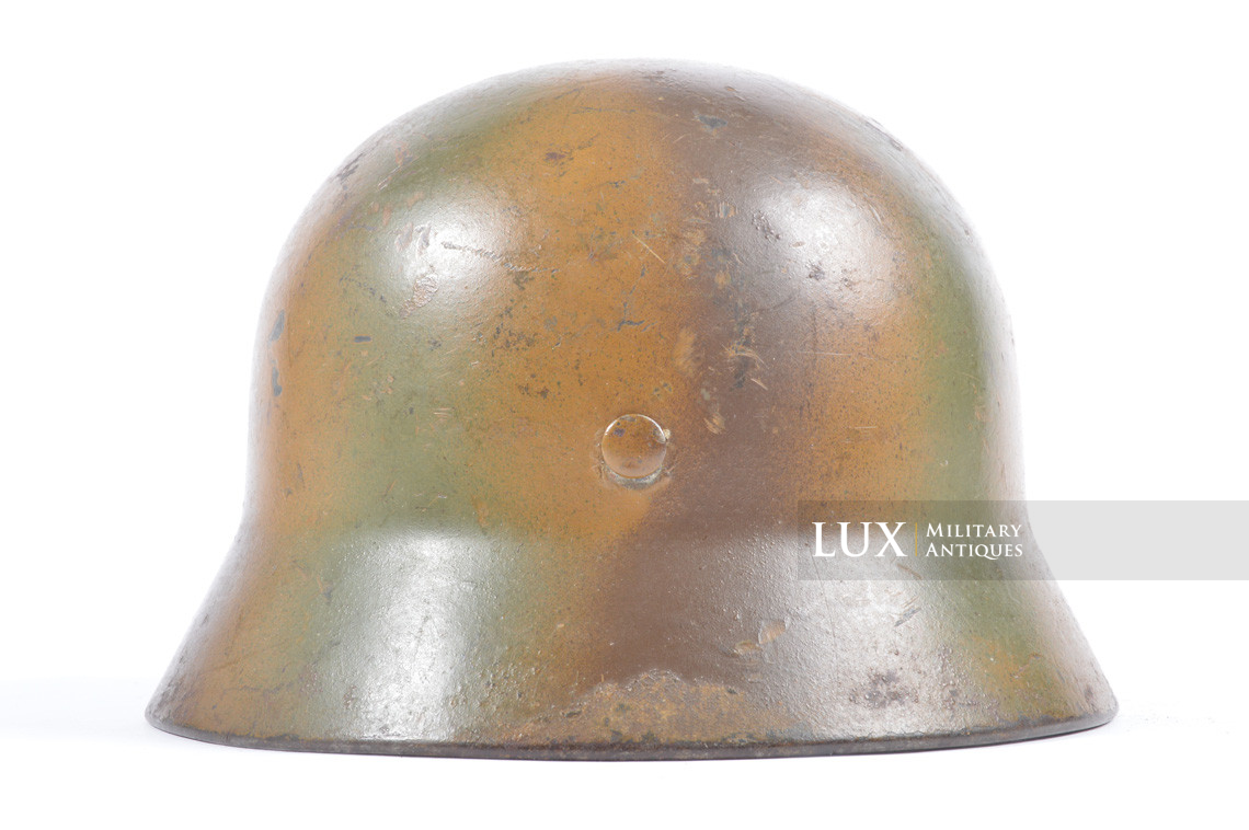 M40 Heer three tone spray camouflage helmet, « Normandy » - photo 12