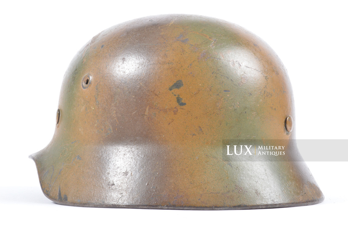 M40 Heer three tone spray camouflage helmet, « Normandy » - photo 13