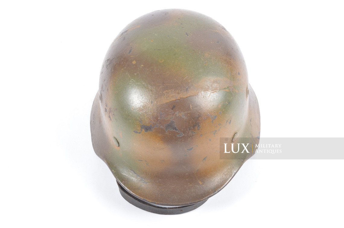 M40 Heer three tone spray camouflage helmet, « Normandy » - photo 15