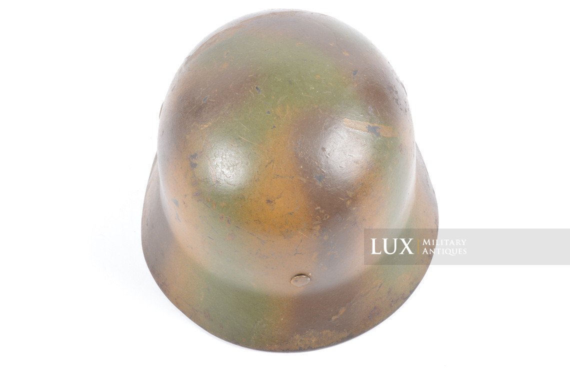 M40 Heer three tone spray camouflage helmet, « Normandy » - photo 17