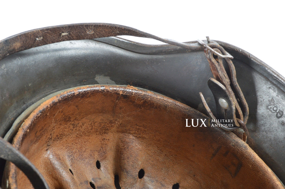 M40 Heer three tone spray camouflage helmet, « Normandy » - photo 23