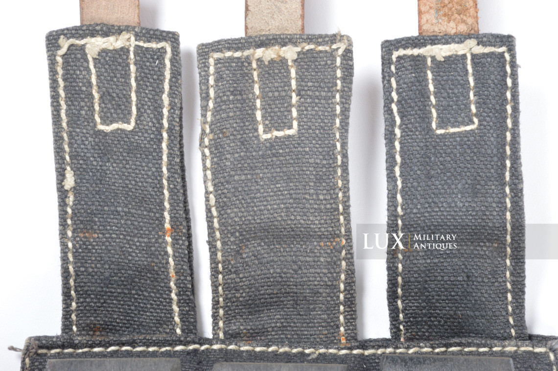 Pair of late war MP38/40 pouches, « dlu 1944 » - photo 25