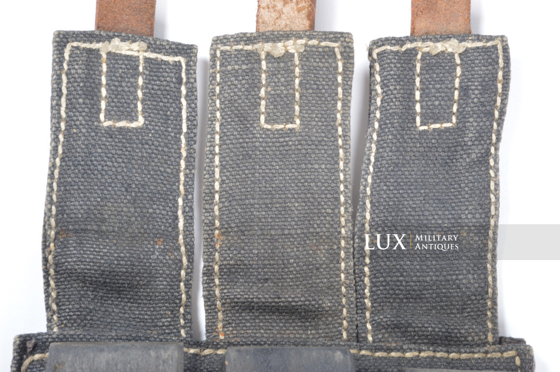 Pair of late war MP38/40 pouches, « dlu 1944 » - photo 42