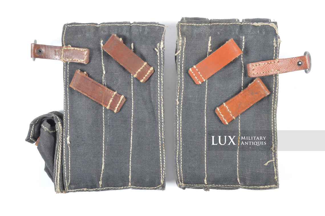 Pair of late war MP38/40 pouches, « dlu 1944 » - photo 8