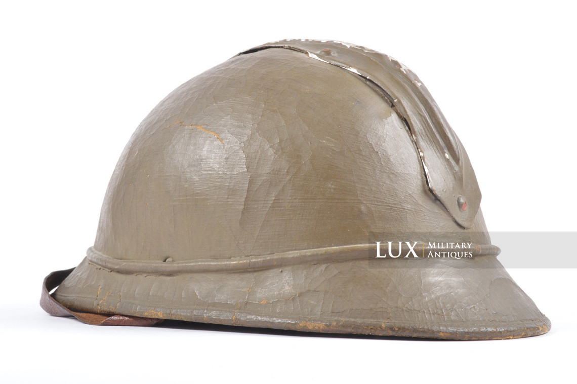 Casque Adrian belge M15 en liège - Lux Military Antiques - photo 9