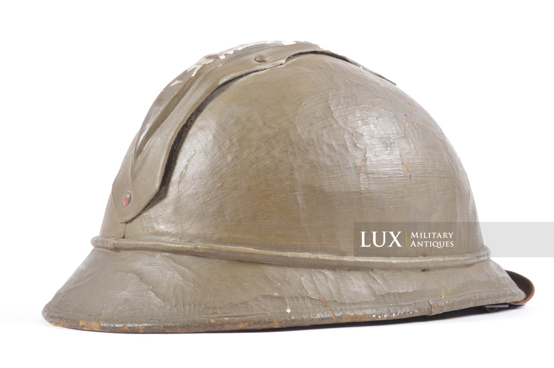 Casque Adrian belge M15 en liège - Lux Military Antiques - photo 11