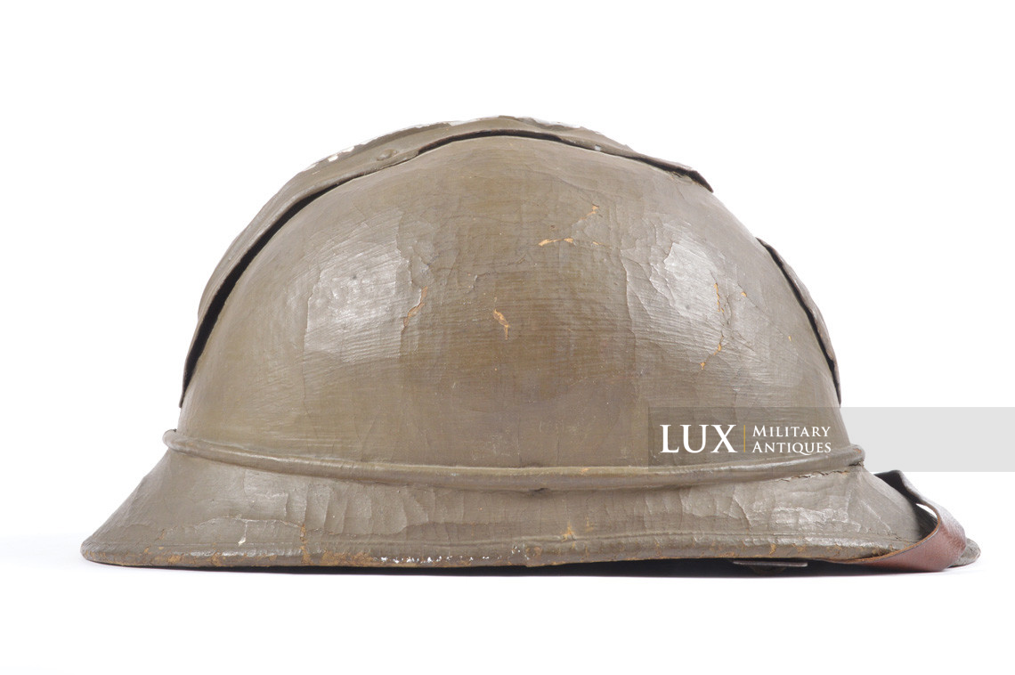 Casque Adrian belge M15 en liège - Lux Military Antiques - photo 12