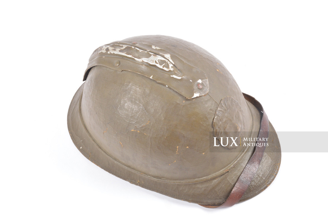 Casque Adrian belge M15 en liège - Lux Military Antiques - photo 14