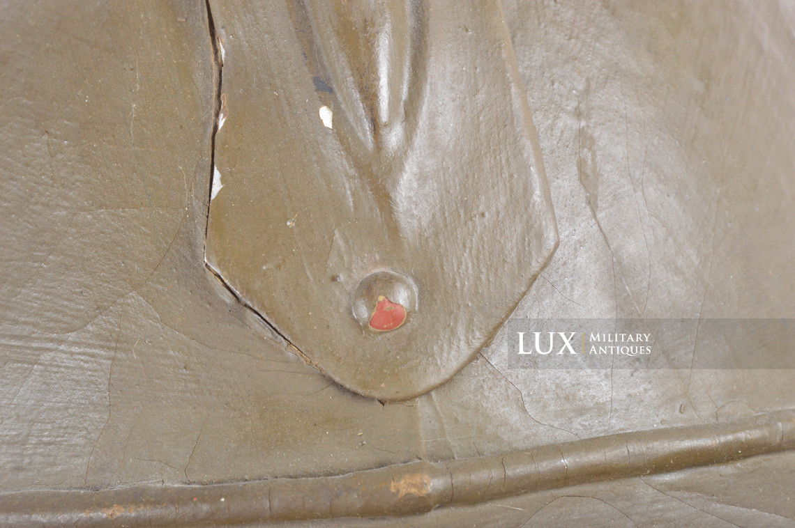 Casque Adrian belge M15 en liège - Lux Military Antiques - photo 19