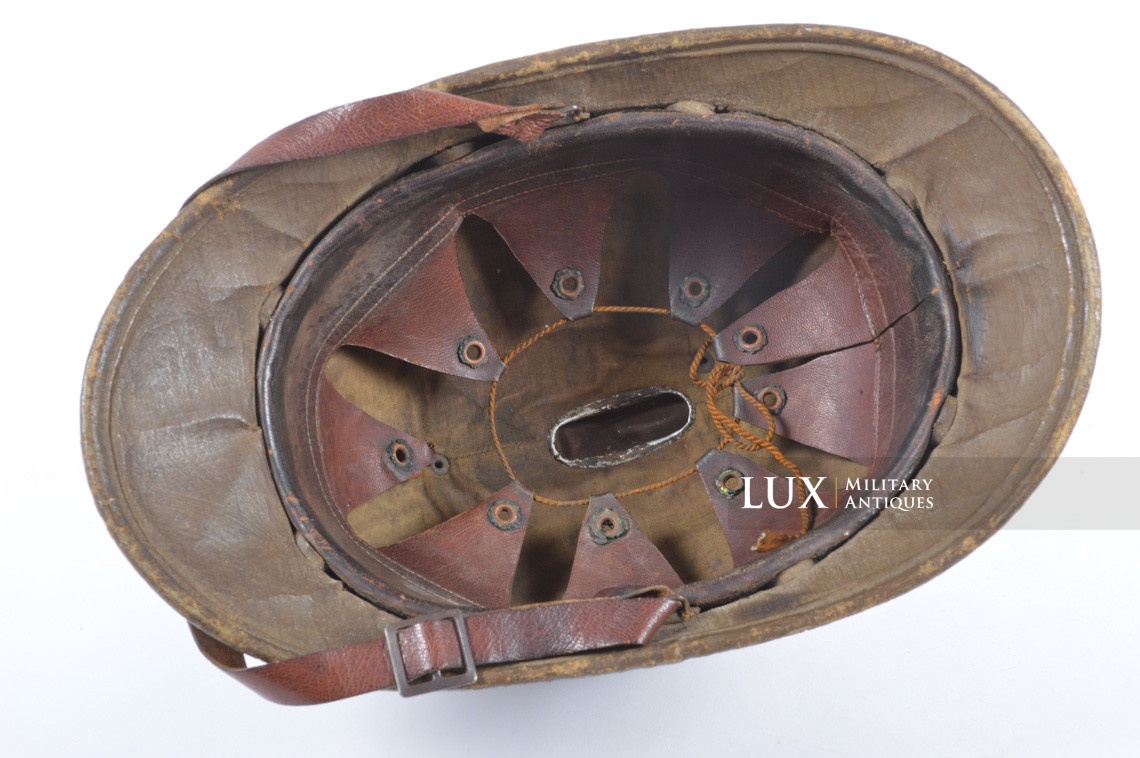 Casque Adrian belge M15 en liège - Lux Military Antiques - photo 20