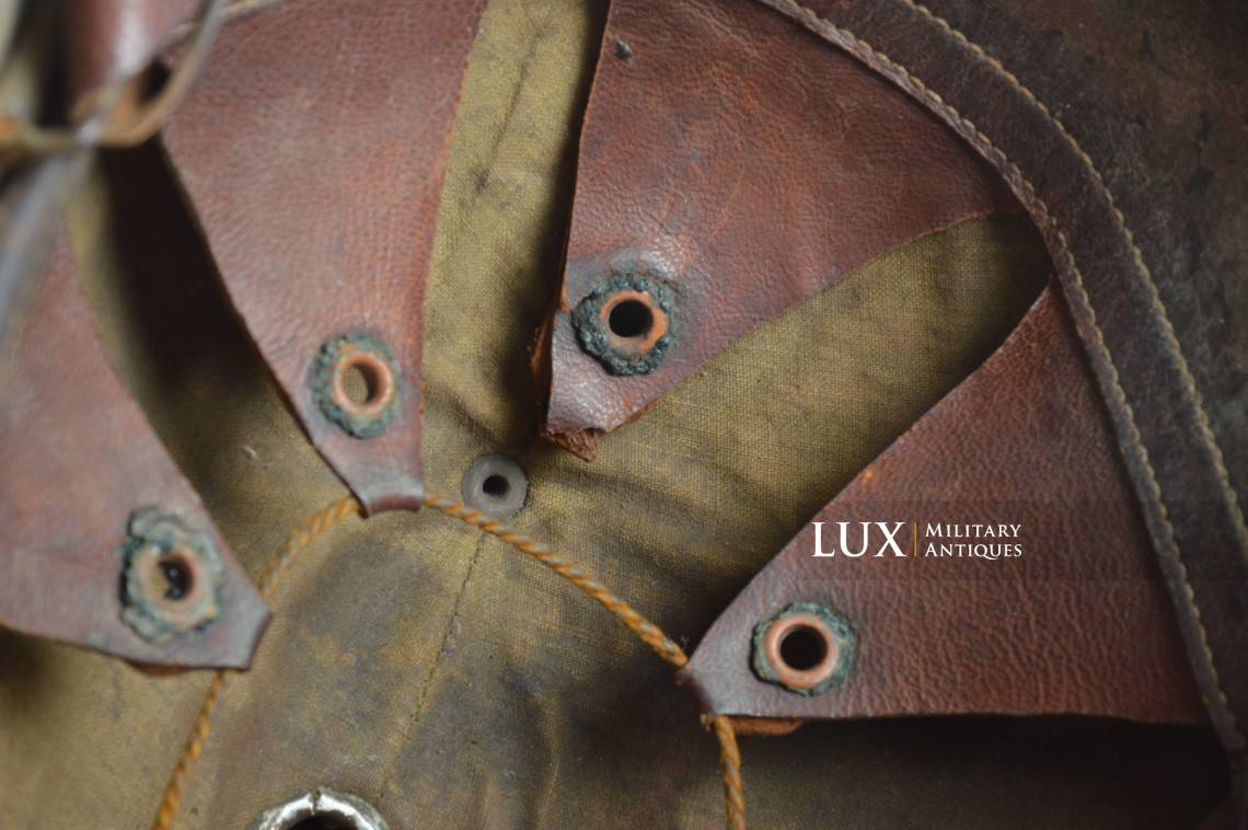 Casque Adrian belge M15 en liège - Lux Military Antiques - photo 23