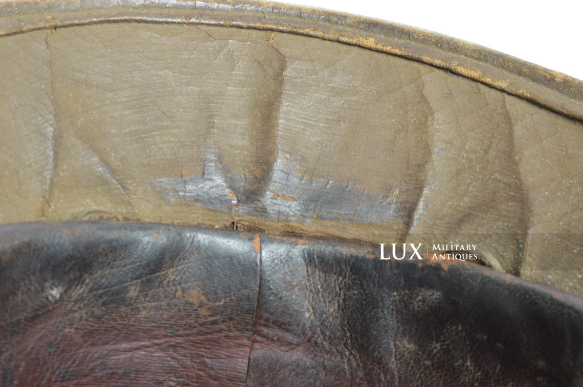 Casque Adrian belge M15 en liège - Lux Military Antiques - photo 25