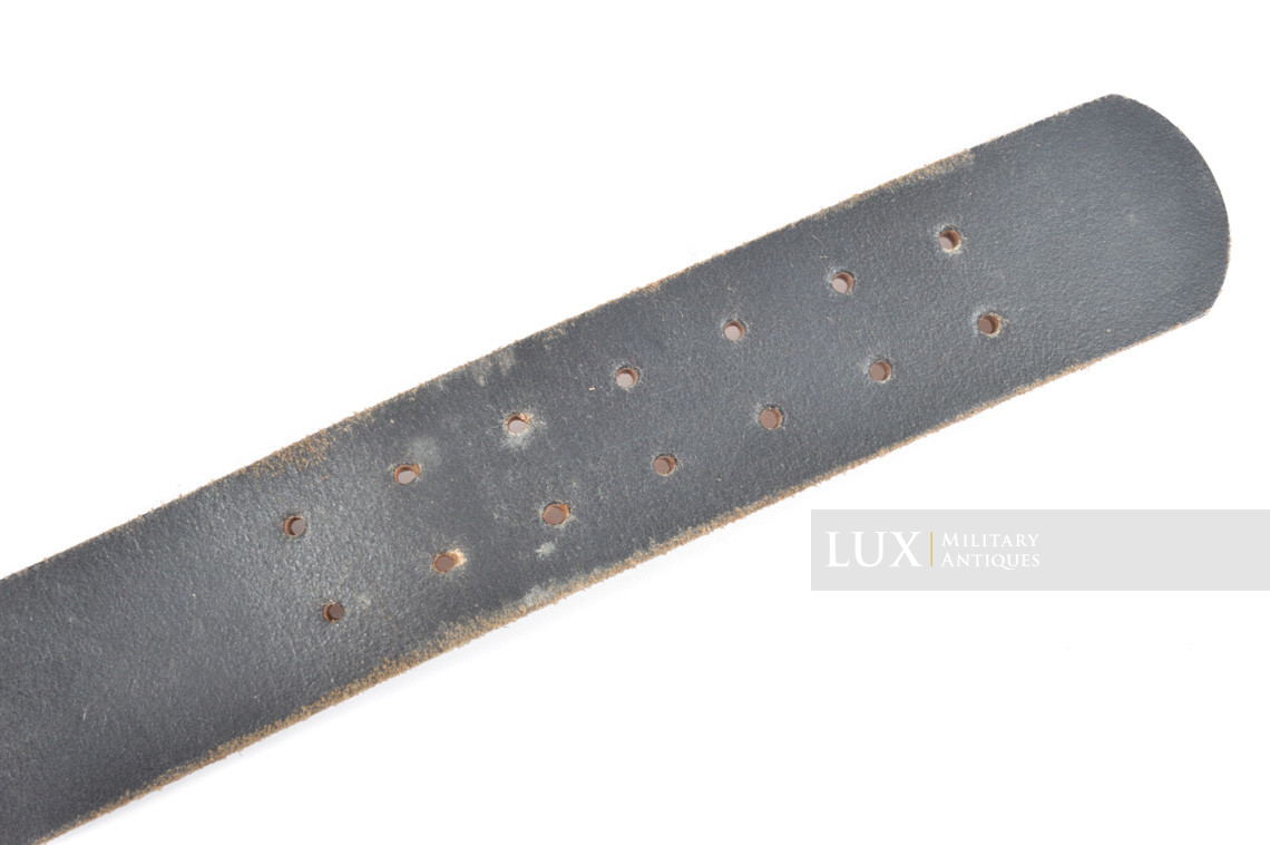 German late-war leather belt, « RBNr » - photo 11