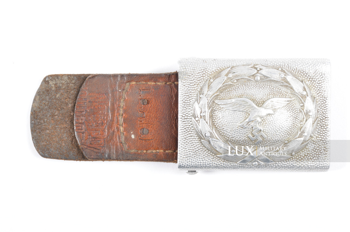 Early Luftwaffe belt buckle, unit marked, « L.B.A.(S.) » - photo 4