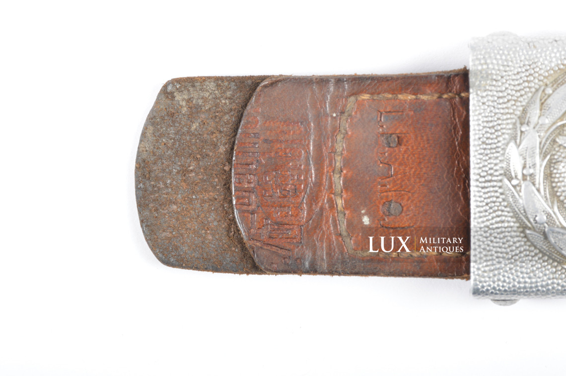 Early Luftwaffe belt buckle, unit marked, « L.B.A.(S.) » - photo 8