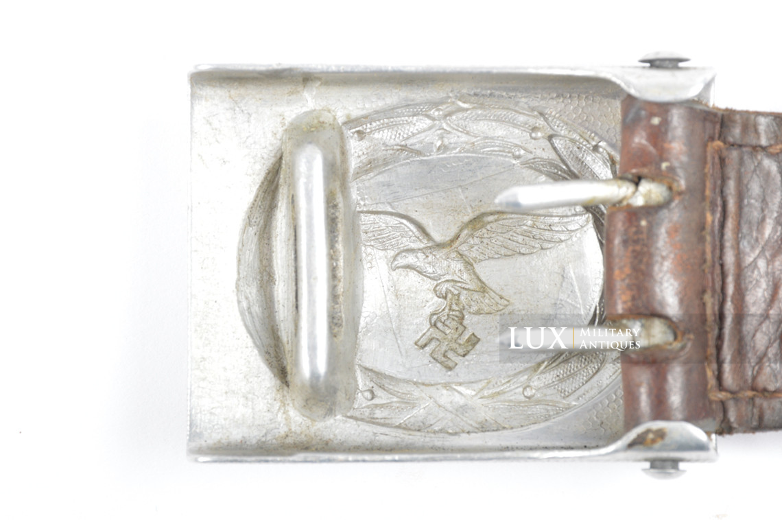 Early Luftwaffe belt buckle, unit marked, « L.B.A.(S.) » - photo 12