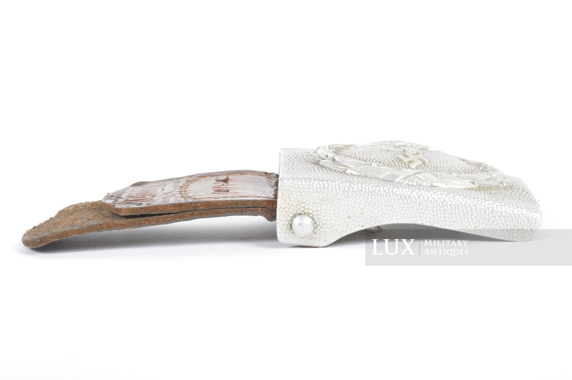 Early Luftwaffe belt buckle, unit marked, « L.B.A.(S.) » - photo 16