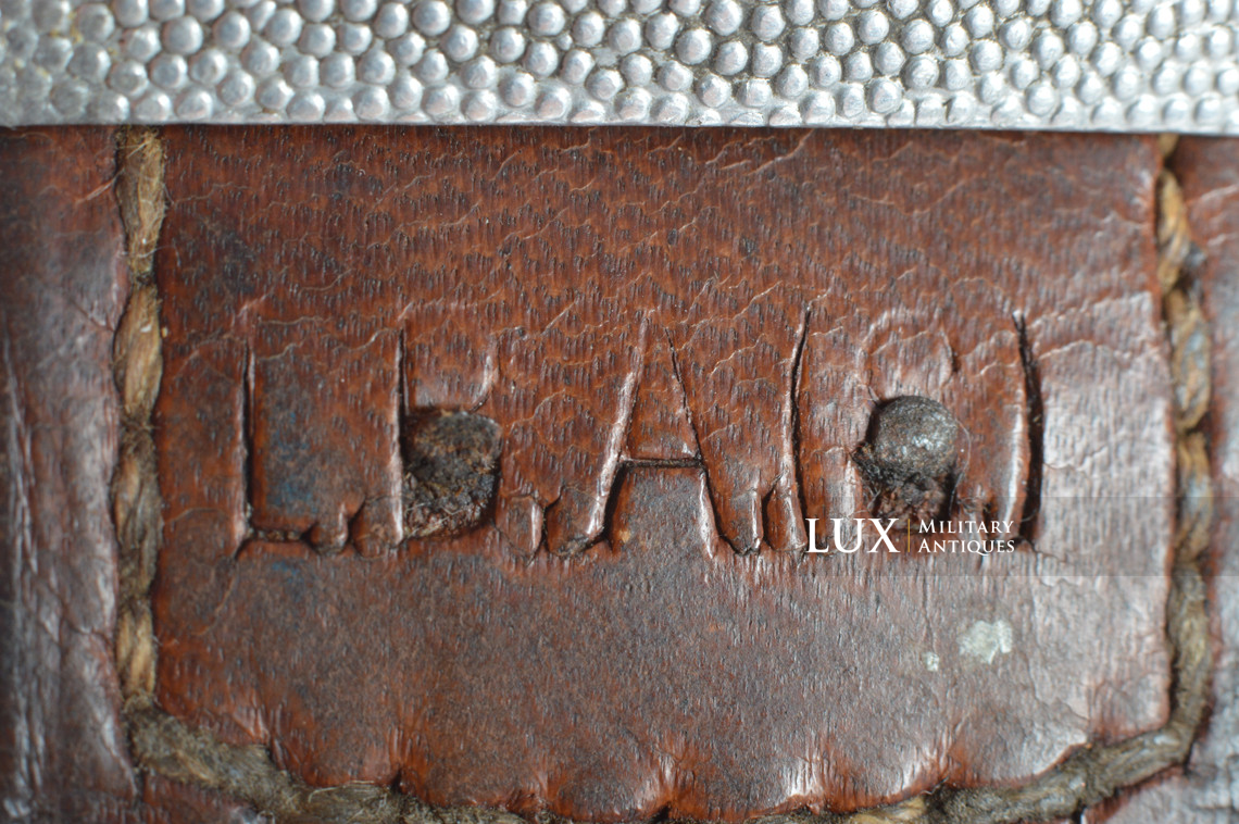 Early Luftwaffe belt buckle, unit marked, « L.B.A.(S.) » - photo 9
