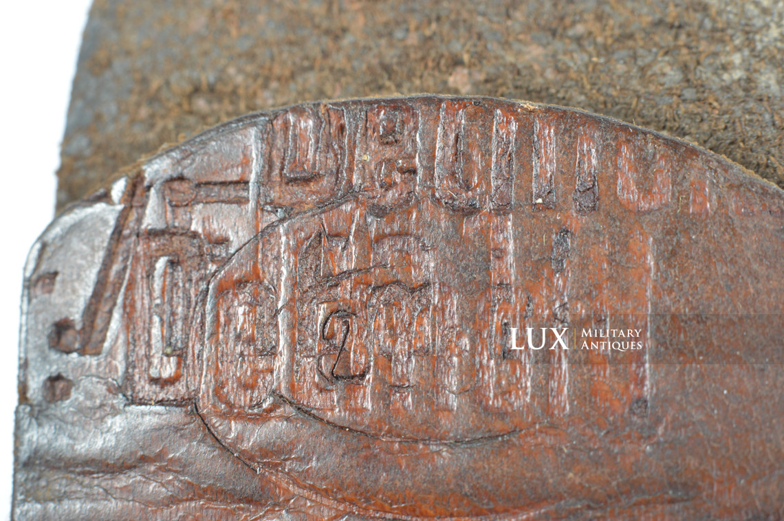 Early Luftwaffe belt buckle, unit marked, « L.B.A.(S.) » - photo 10