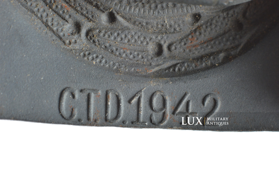 Mid-war German Luftwaffe belt buckle, « C.T.D. 1942 » - photo 10