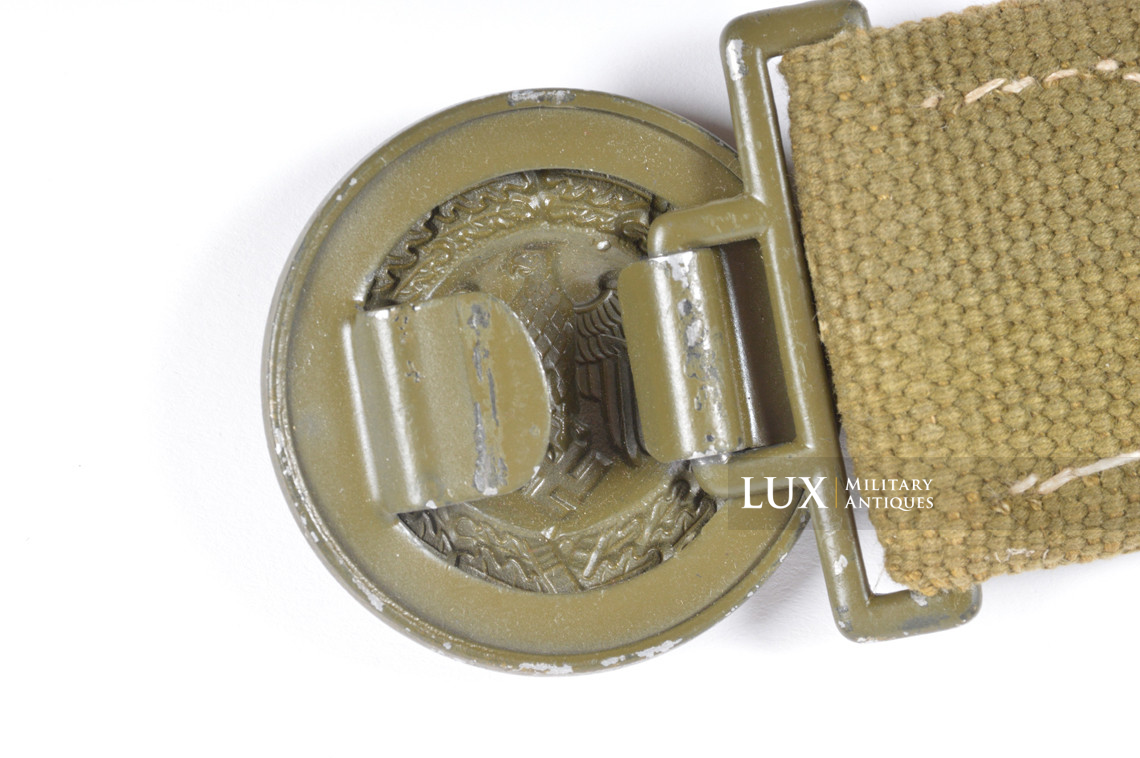 Heer officers tropical belt & belt buckle set, « 1942 » - photo 12