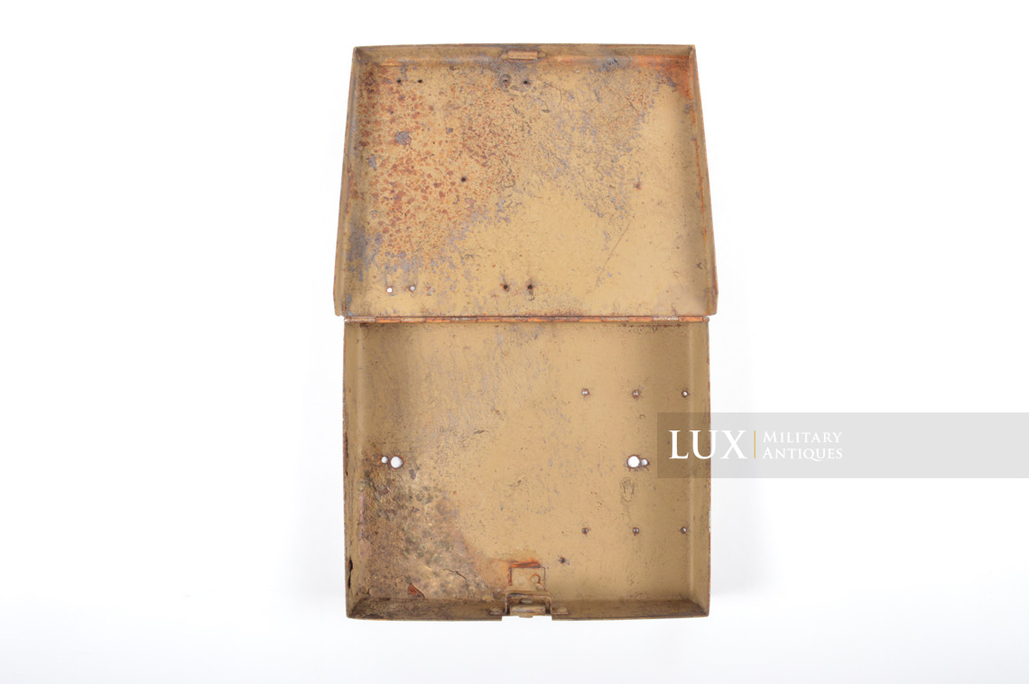 Late-war German MG34/42 armored vehicle weapons tool storage box    - photo 16