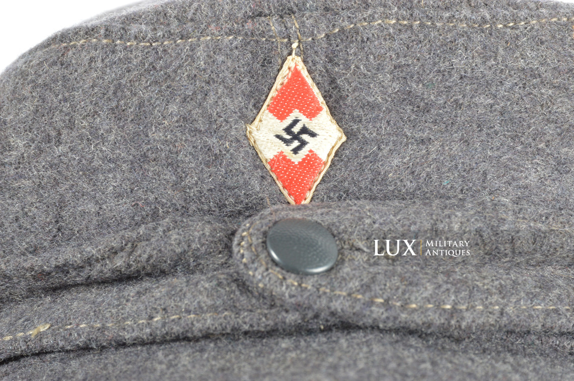 German HJ Flak helper's field cap - Lux Military Antiques - photo 14