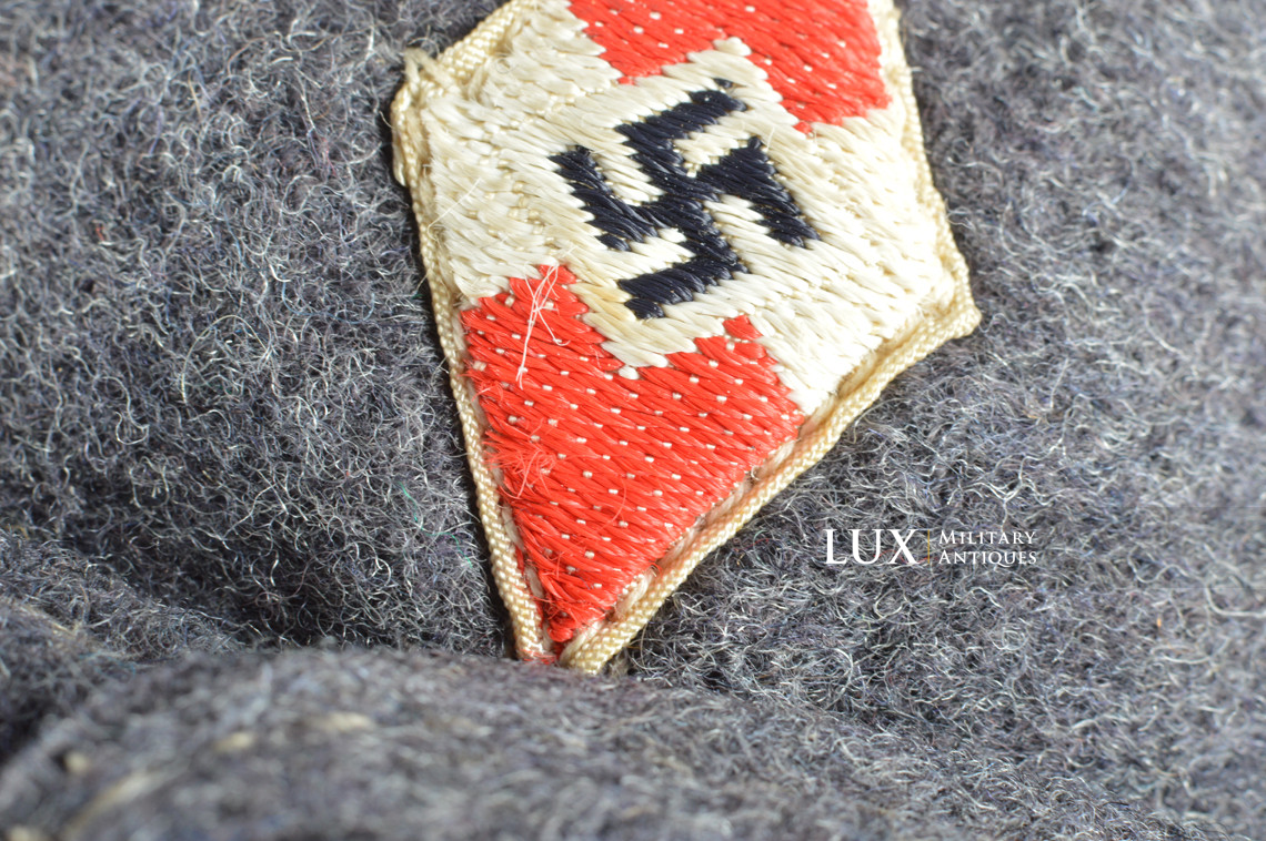 German HJ Flak helper's field cap - Lux Military Antiques - photo 16