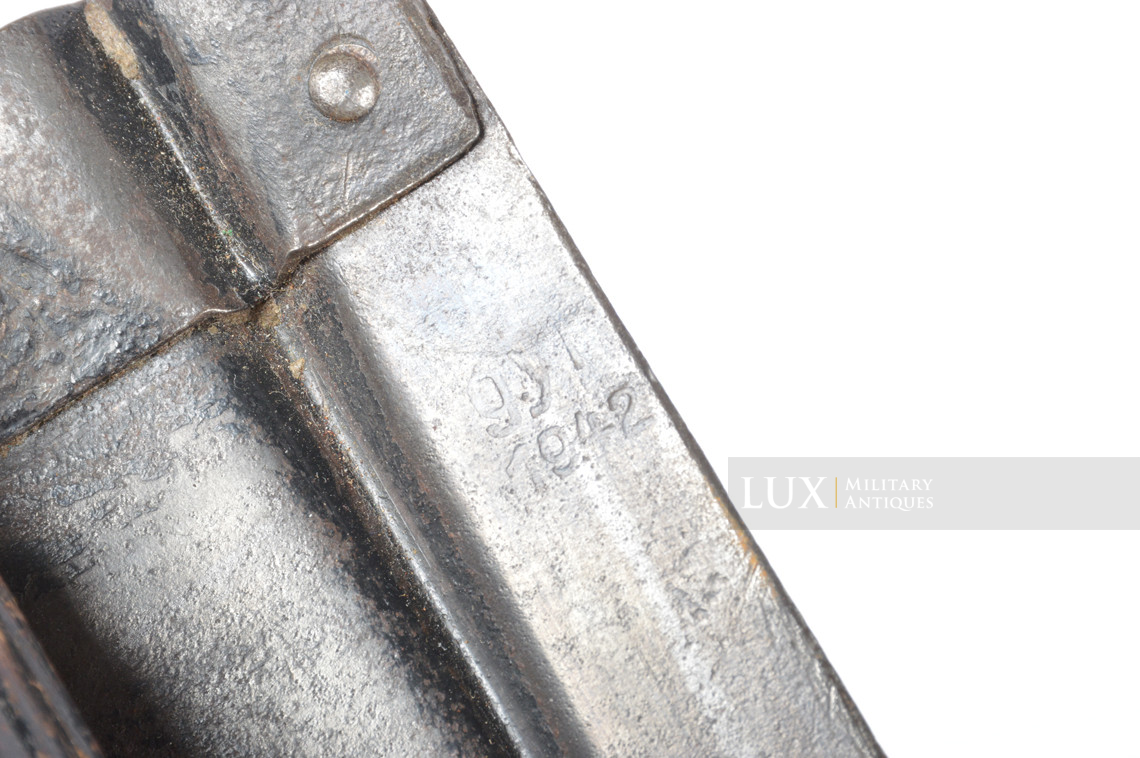 German folding shovel and carrying case, « 1942 » - photo 14