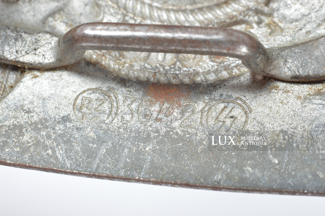 Boucle Waffen-SS, « RZM 36/42 SS » - Lux Military Antiques - photo 11