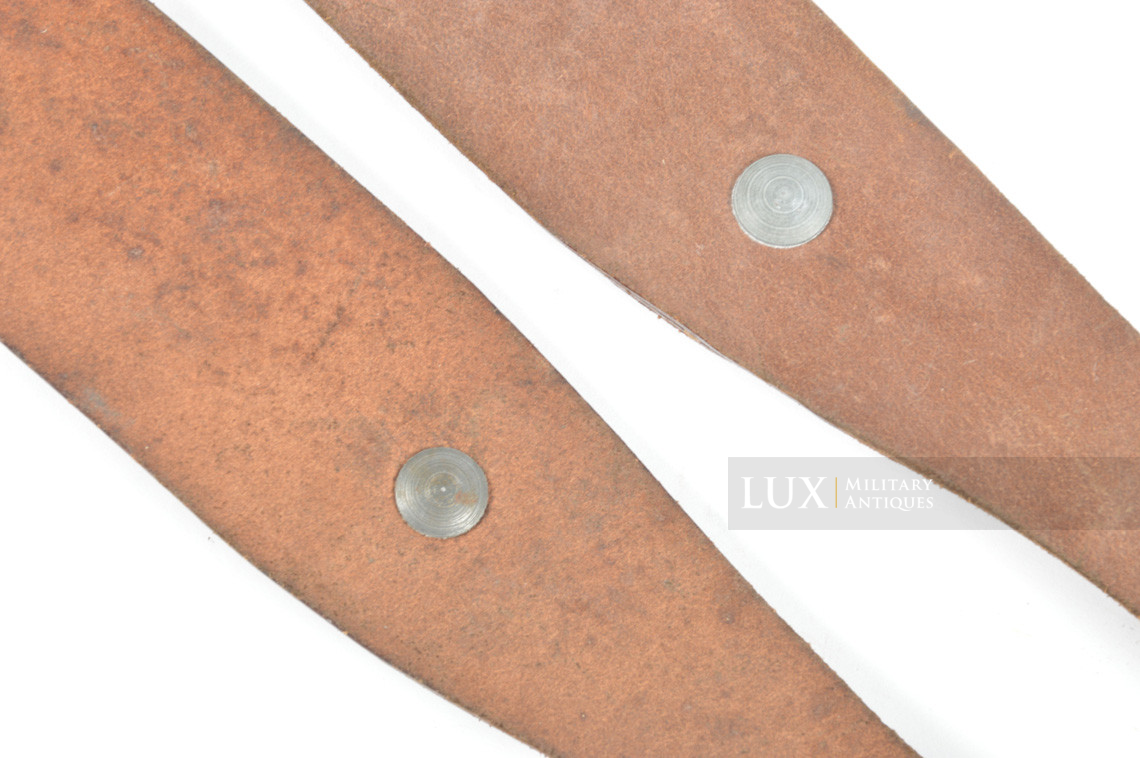 Unissued German radio carrying straps, « 1937 » - photo 8