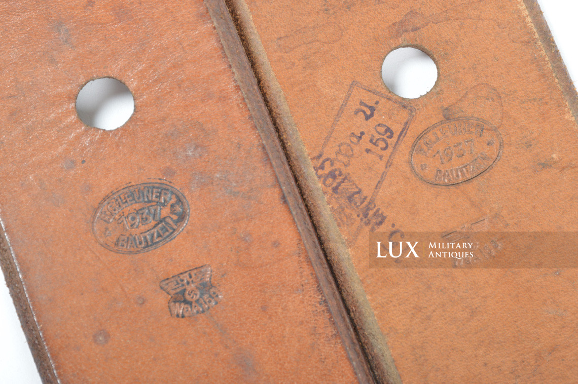 Unissued German radio carrying straps, « 1937 » - photo 13