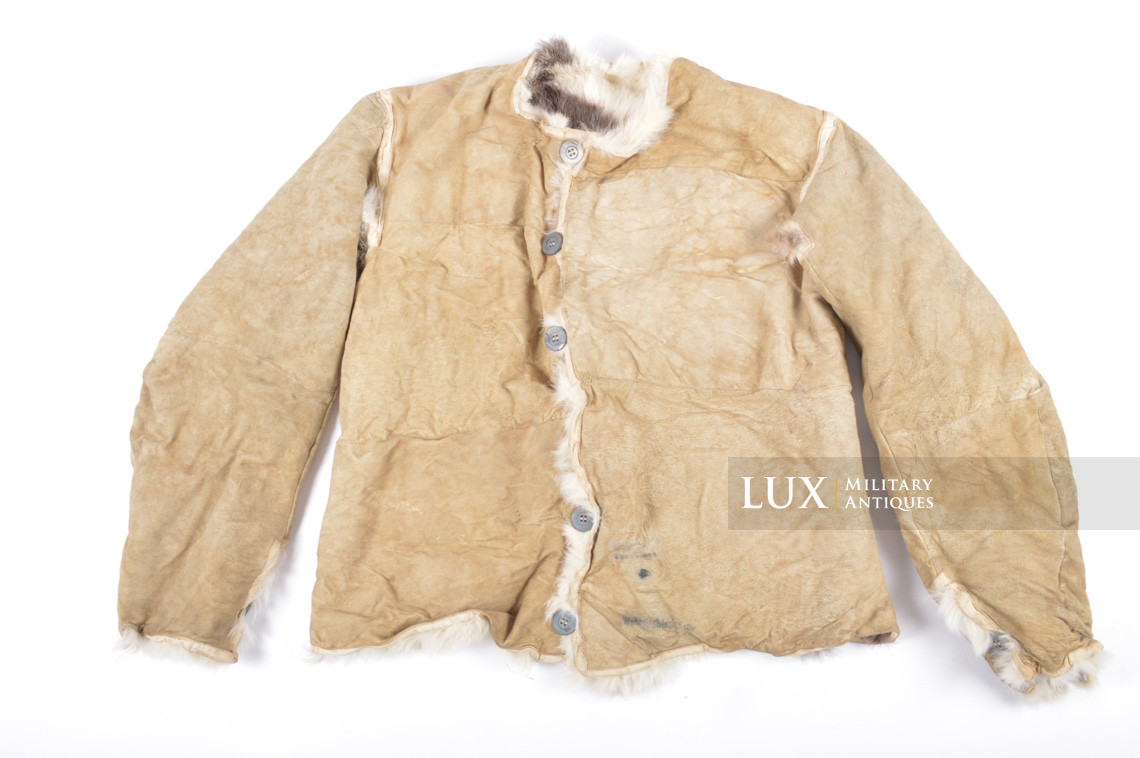 German issue winter fur vest, « Felljacke »