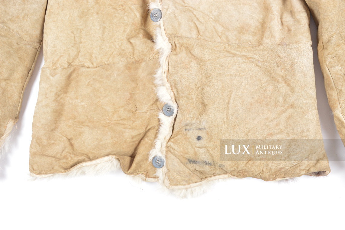German issue winter fur vest, « Felljacke » - photo 10