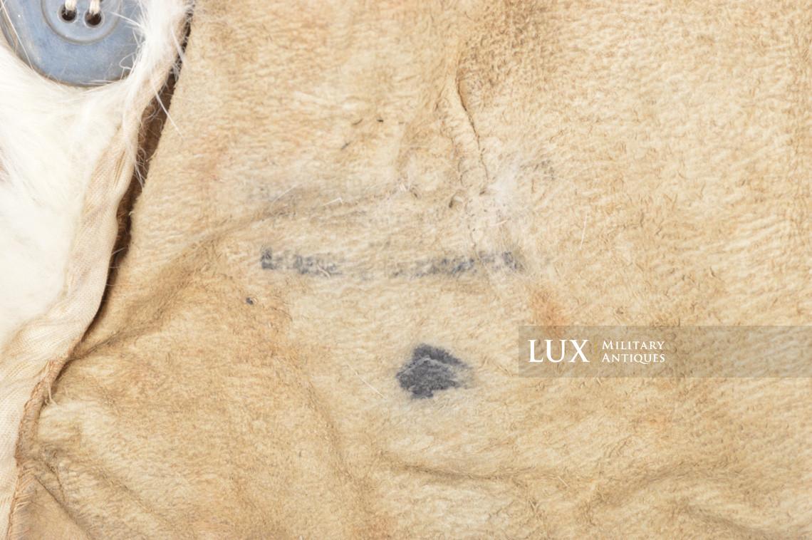German issue winter fur vest, « Felljacke » - photo 11
