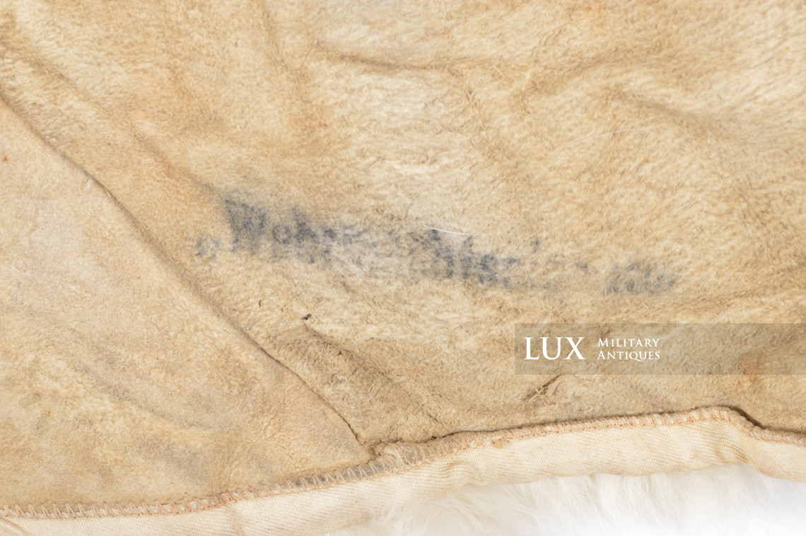 German issue winter fur vest, « Felljacke » - photo 12