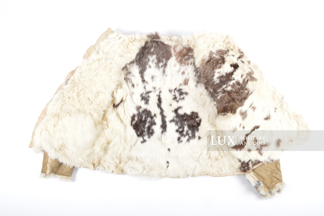 German issue winter fur vest, « Felljacke » - photo 20