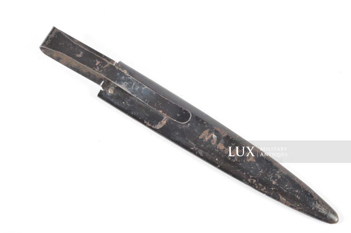 German Heer / Waffen-SS fighting knife, « personalized / rare maker » - photo 19