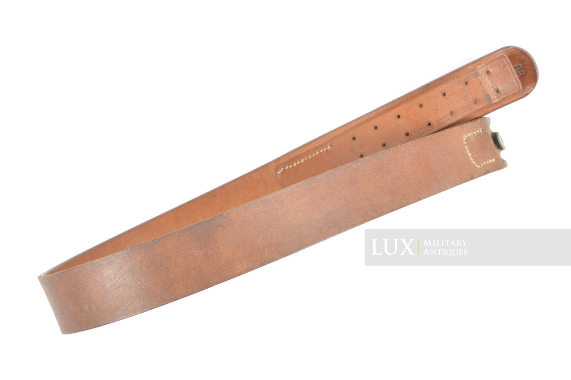 Cuir de ceinturon allemand précoce en cuir brun, « 1939 » - photo 4