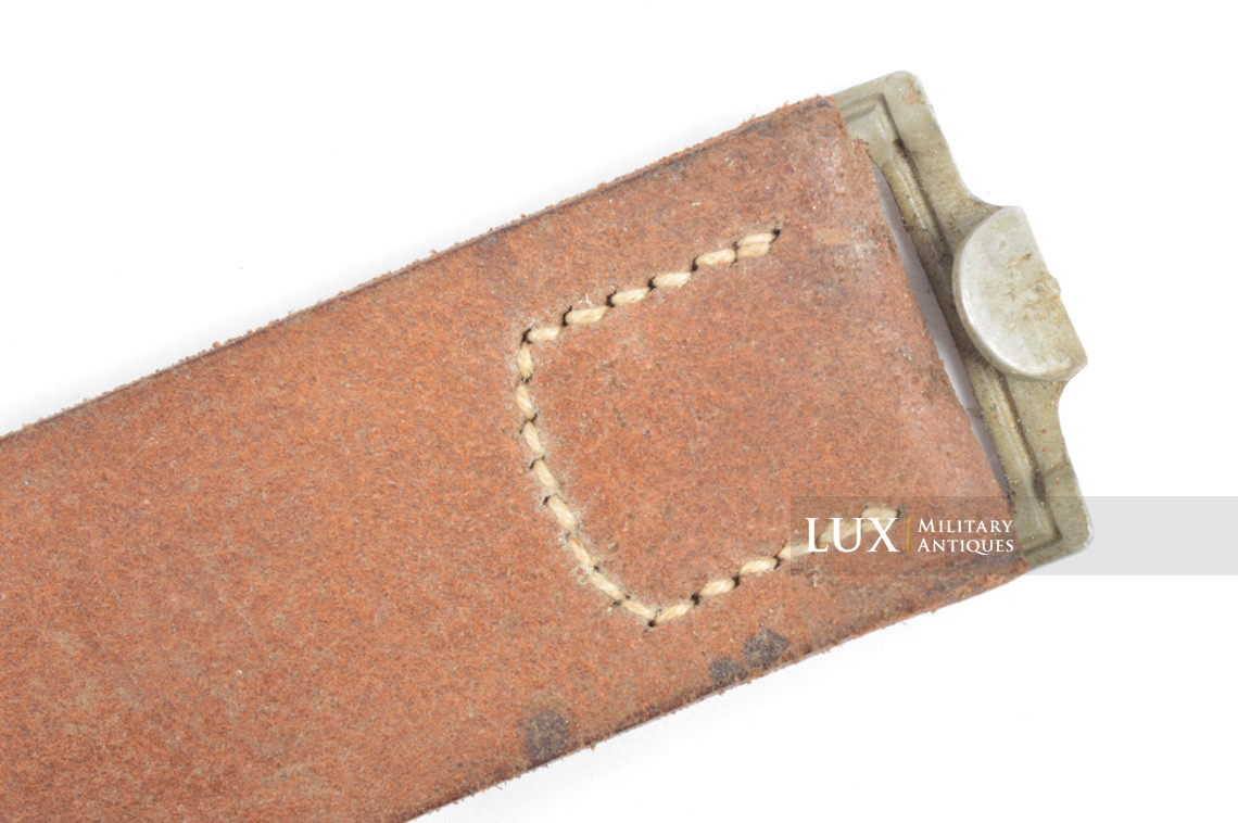 Cuir de ceinturon allemand précoce en cuir brun, « 1939 » - photo 7
