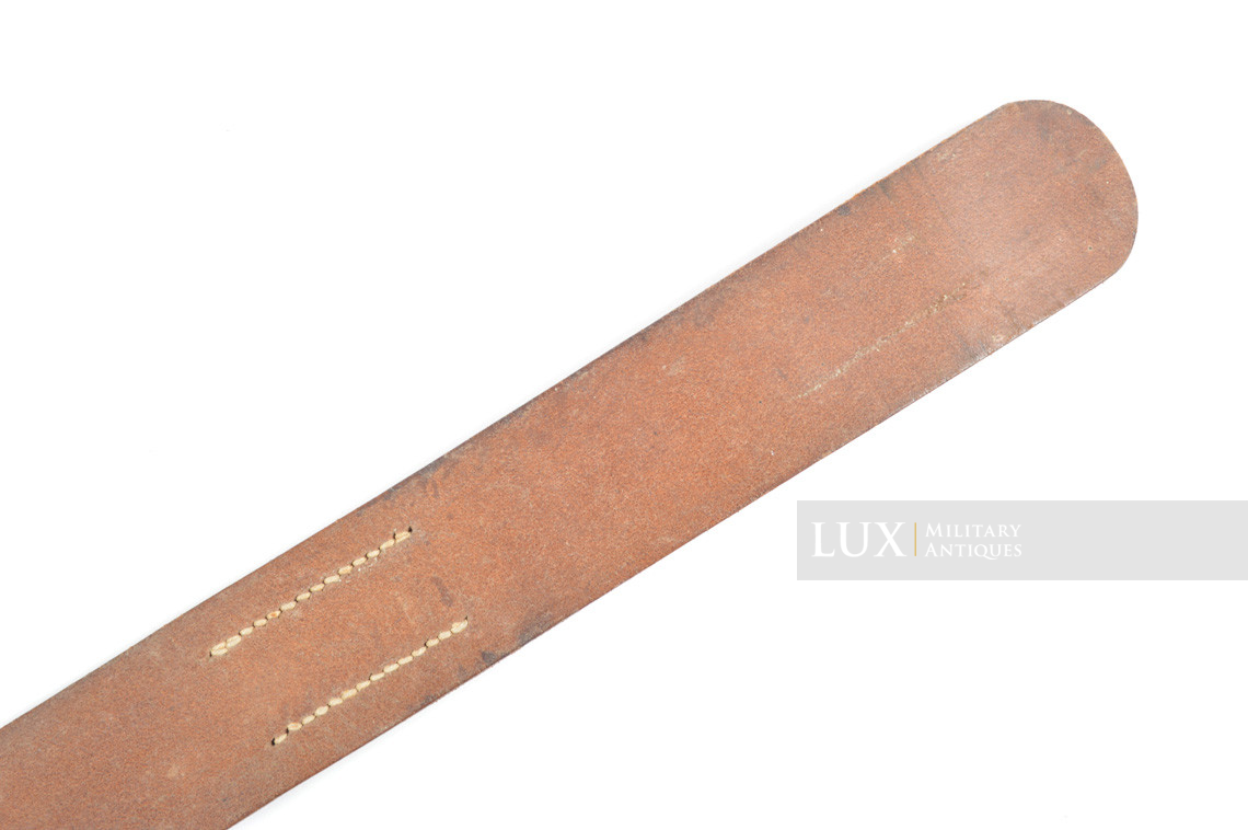 Cuir de ceinturon allemand précoce en cuir brun, « 1939 » - photo 10