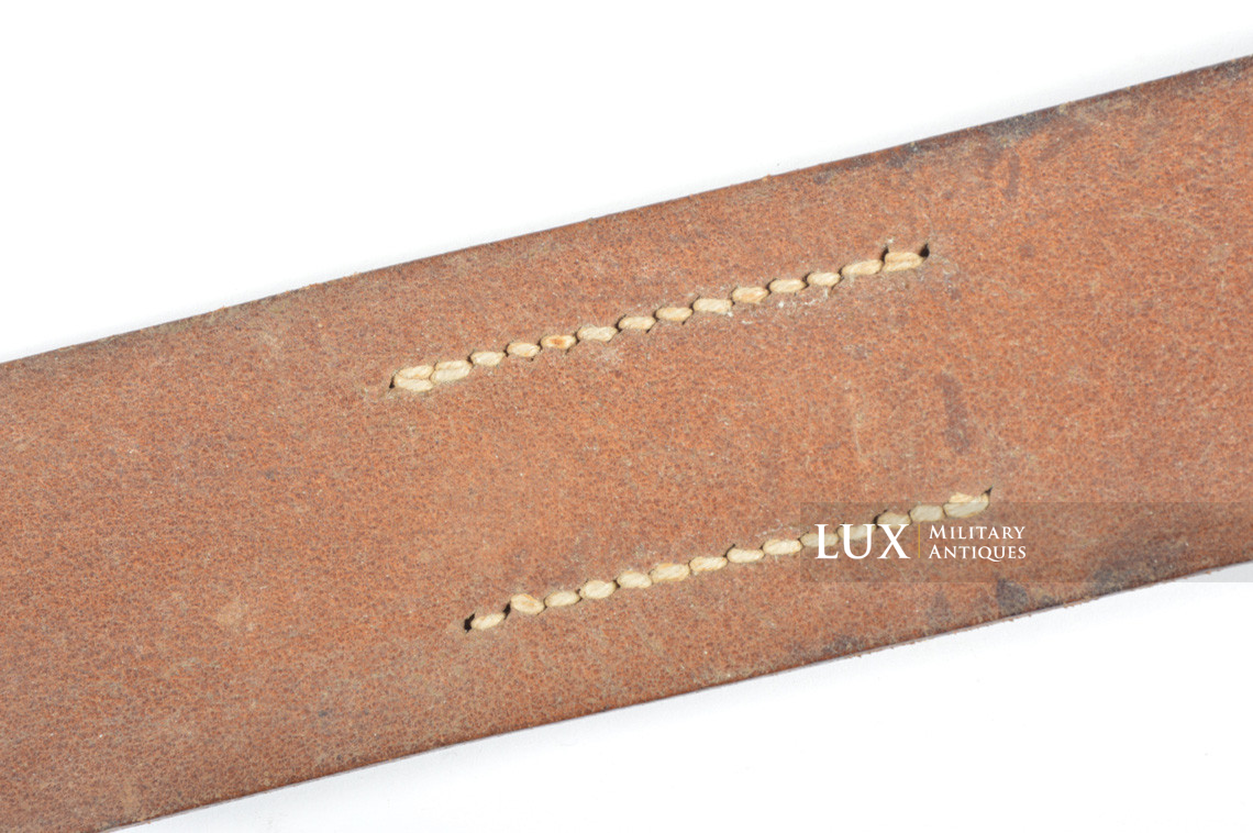 Cuir de ceinturon allemand précoce en cuir brun, « 1939 » - photo 11