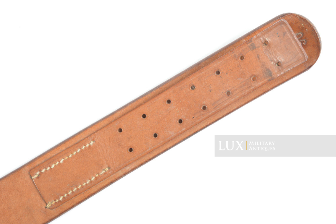 Cuir de ceinturon allemand précoce en cuir brun, « 1939 » - photo 12