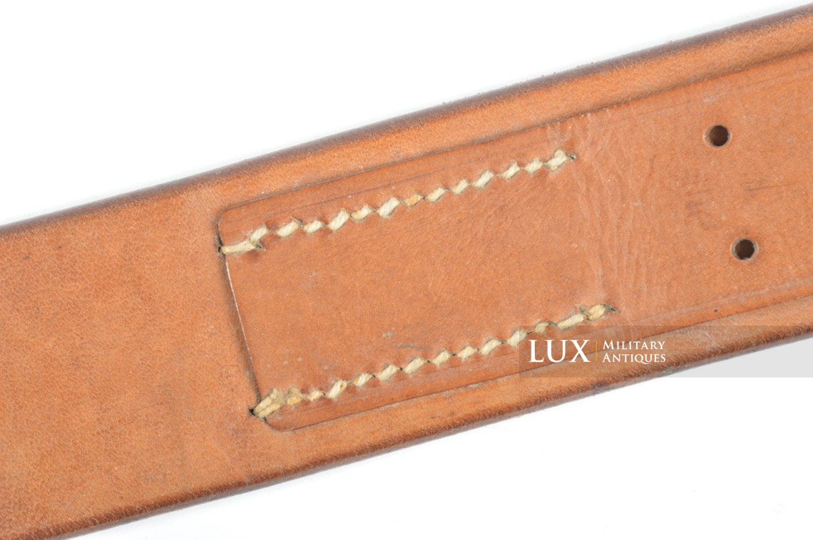 Cuir de ceinturon allemand précoce en cuir brun, « 1939 » - photo 13