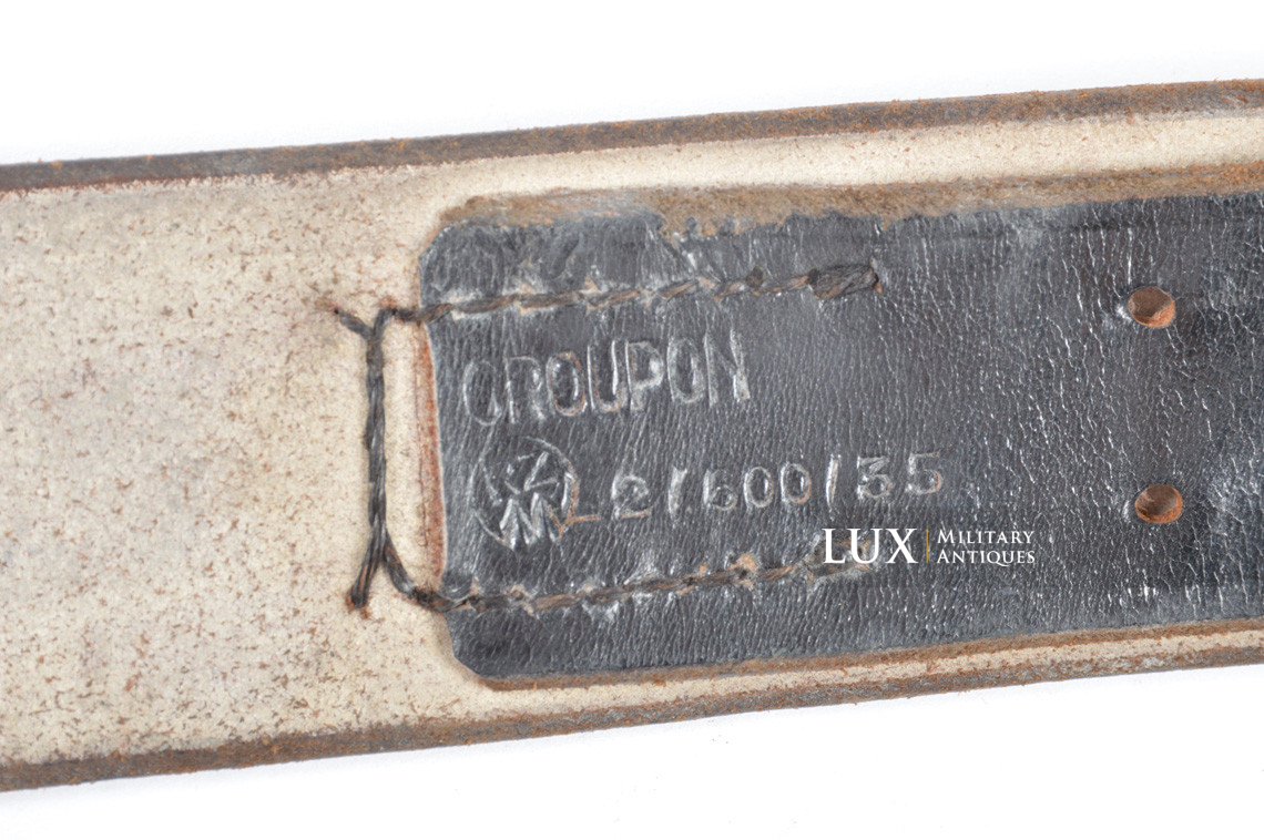Ceinturon Hitlerjugend, « RZM M4/39 ASSMANN » - photo 16