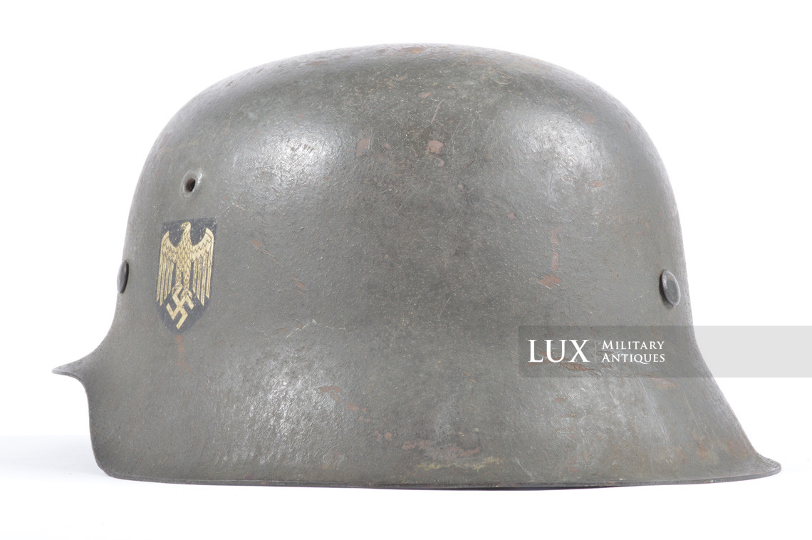 Casque allemand M42 Heer un insigne, « ckl66 » - photo 13