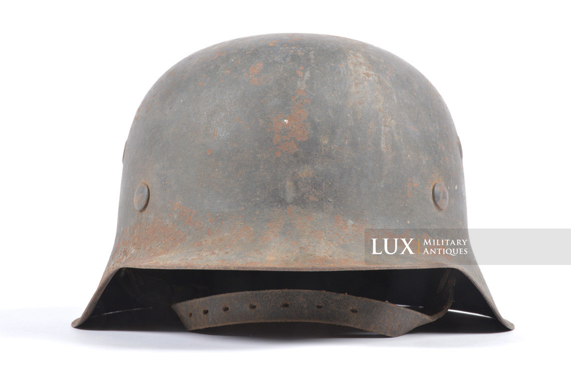 M42 German Heer combat helmet, « untouched / as-found » - photo 8